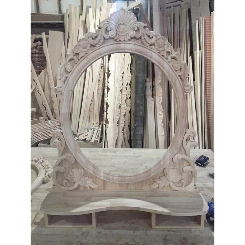 简单家居木制品手工工艺品加工 木质摆件木雕镜框工艺品